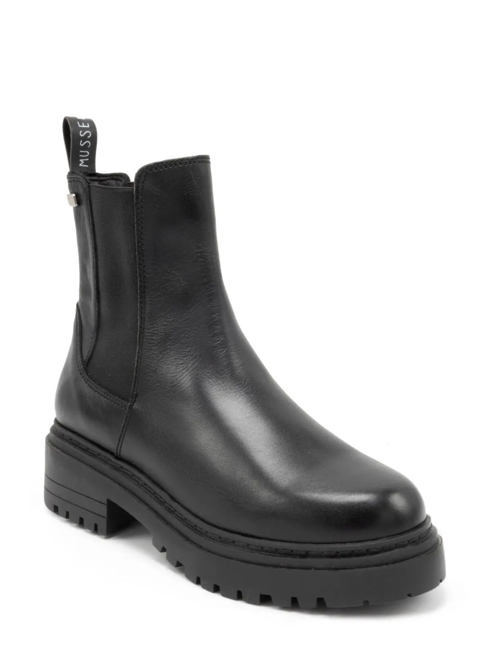 Musse & Cloud Jay Platform Lug Sole Waterproof Chelsea Booties